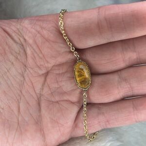 Elaina Gold Adjustable Chain Bracelet